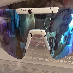 Speckled White and Blue Sunglasses